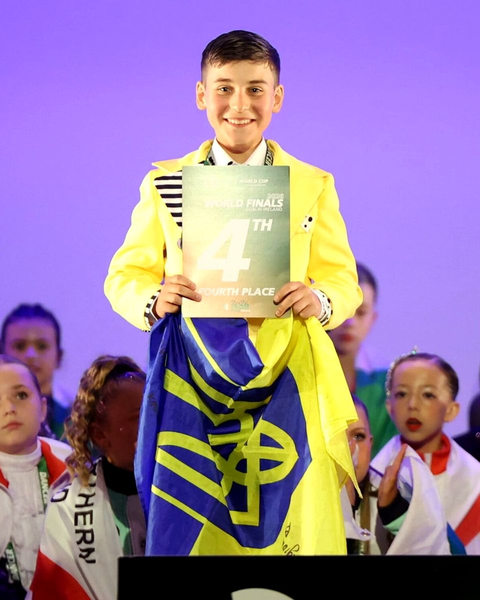 Нагородження Dance World Cup Finals 2026, Дублін: учасник збірної з дипломом збірної України