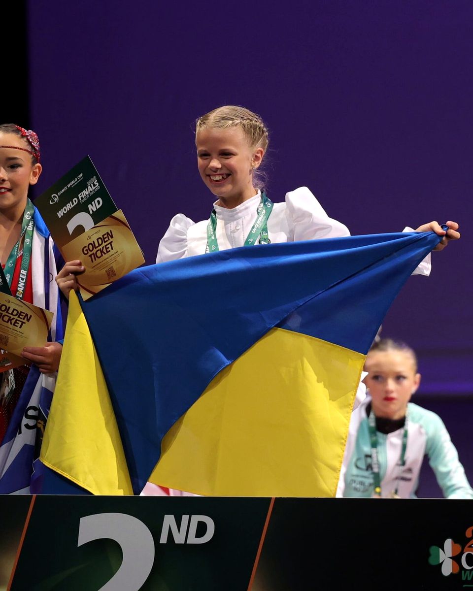 Нагородження Dance World Cup Finals 2026, Дублін: срібна призерка з Golden Ticket збірної України