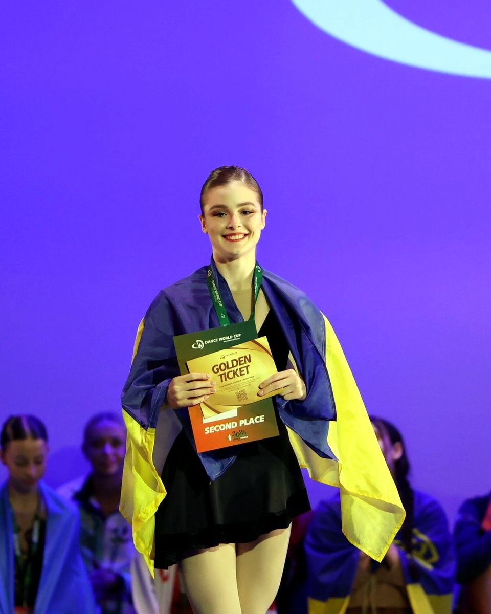 Нагородження Dance World Cup Finals 2026, Дублін: срібна призерка з Golden Ticket збірної України
